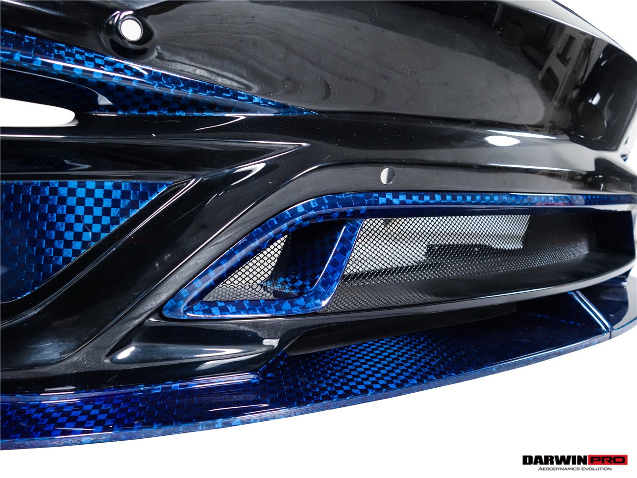 DARWINPRO - TESLA MODEL 3 IMP PERFORMANCE PARTIAL CARBON FIBER FRONT BUMPER - Aero Carbon UK