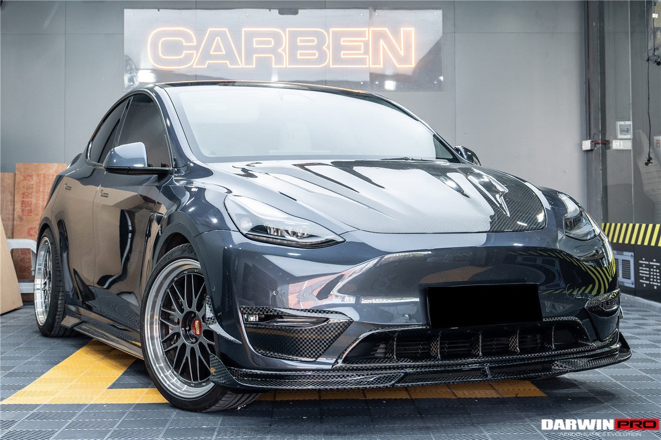 DARWINPRO - TESLA MODEL Y 2020+ IMP PERFORMANCE CARBON FIBER BODY KIT - Aero Carbon UK