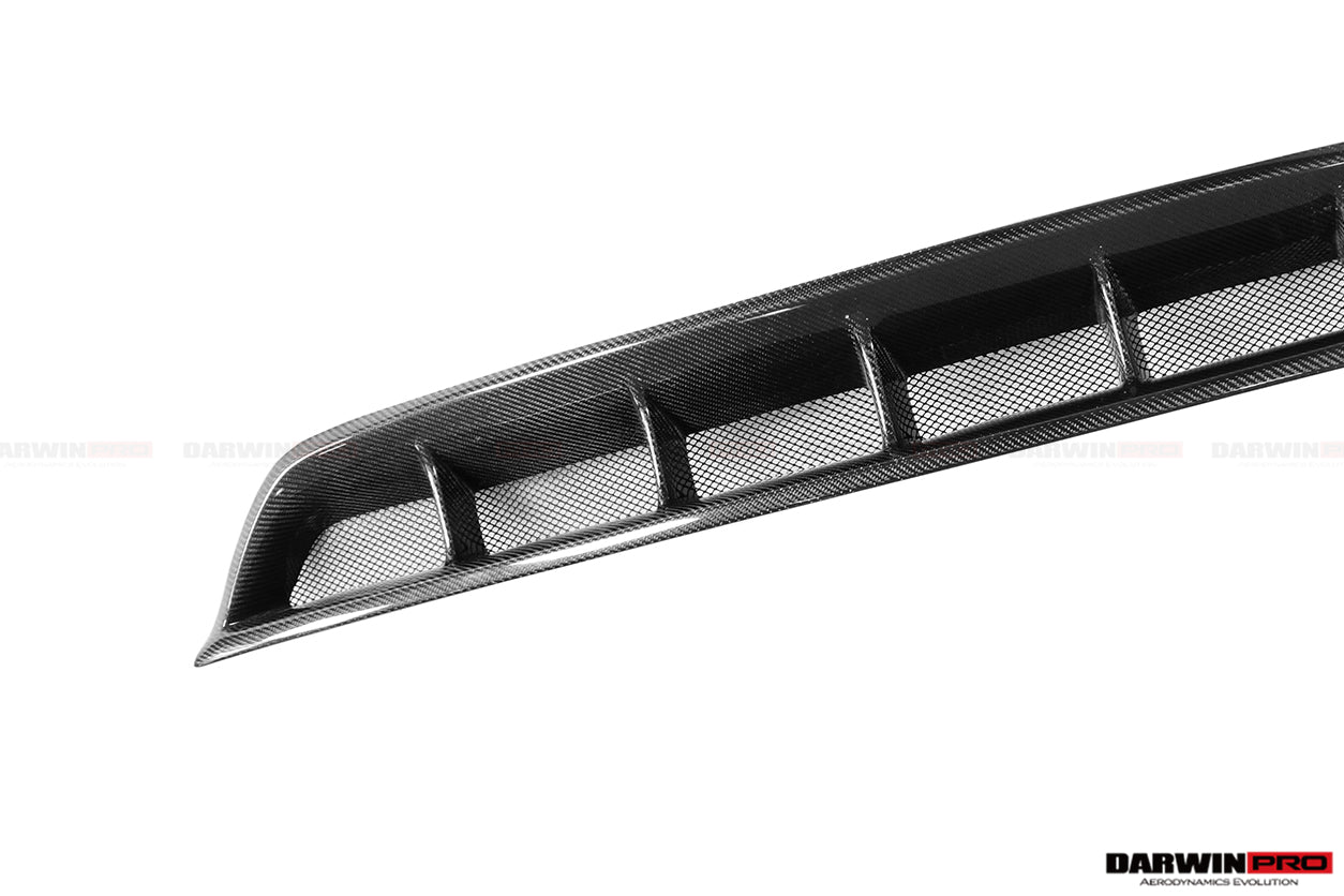 DARWINPRO - TESLA MODEL Y 2020+ IMP PERFORMANCE CARBON FIBER FRONT BUMPER GRILL - Aero Carbon UK