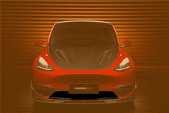 DARWINPRO - TESLA MODEL Y 2020+ IMP PERFORMANCE CARBON FIBER FRONT BUMPER GRILL - Aero Carbon UK