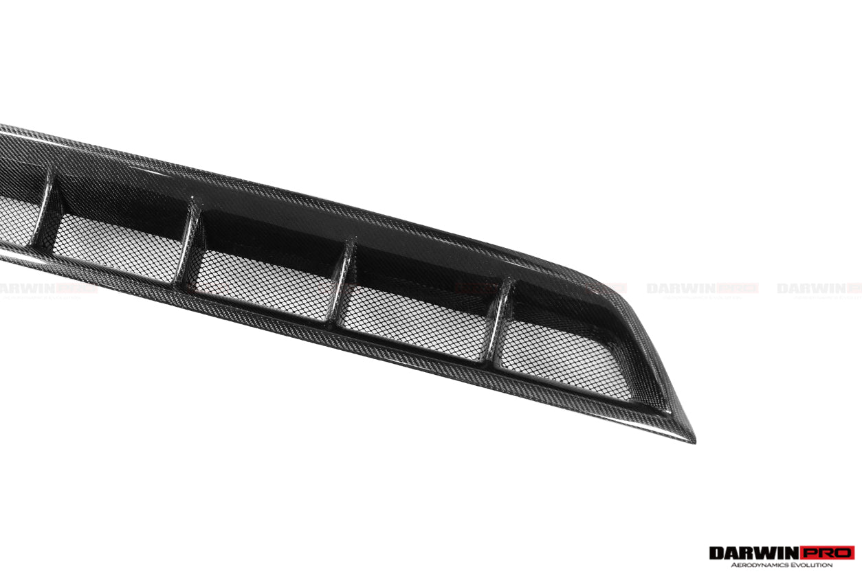 DARWINPRO - TESLA MODEL Y 2020+ IMP PERFORMANCE CARBON FIBER FRONT BUMPER GRILL - Aero Carbon UK