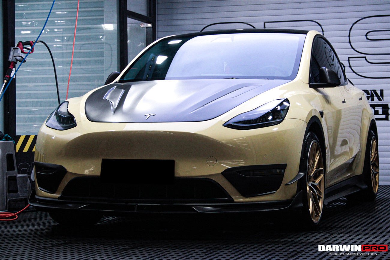 DARWINPRO - TESLA MODEL Y 2020+ IMP PERFORMANCE CARBON FIBER HOOD BONNET - Aero Carbon UK