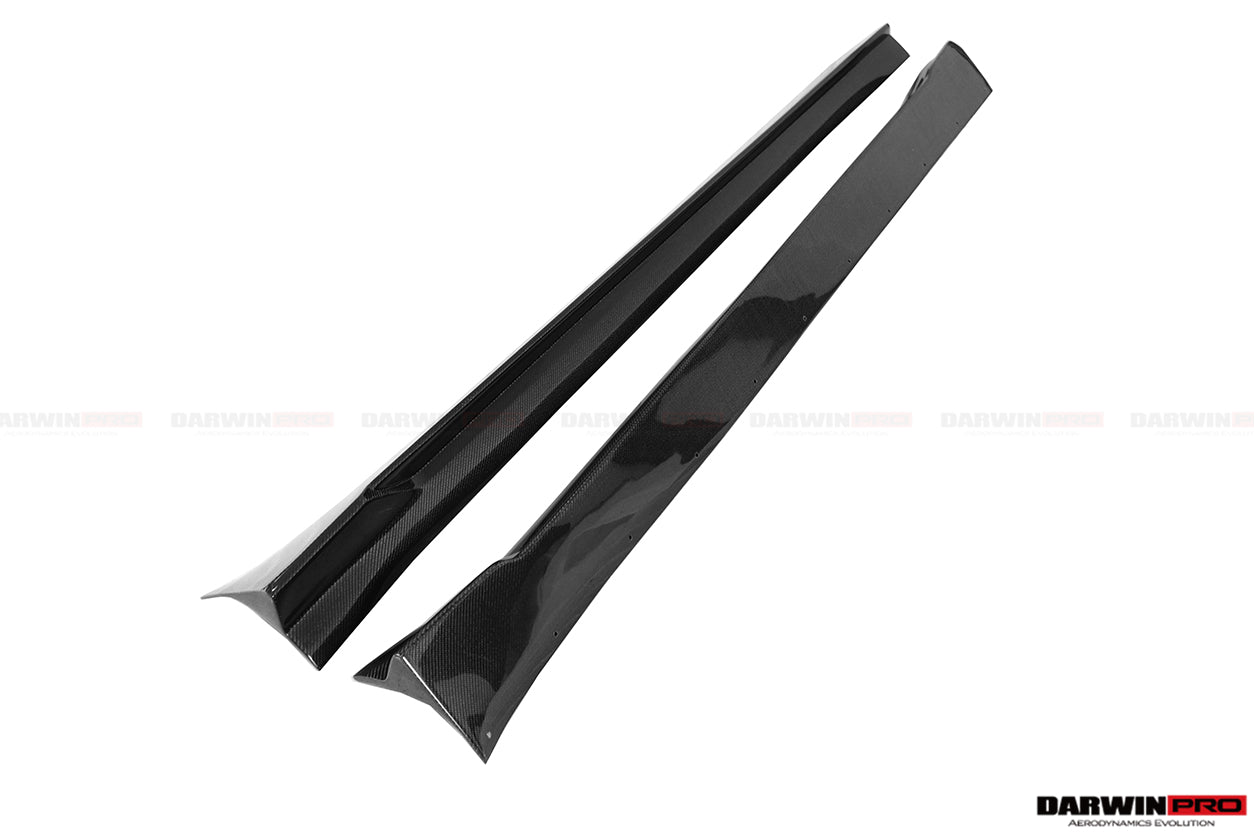 DARWINPRO - TESLA MODEL Y 2020+ IMP PERFORMANCE CARBON FIBER SIDE SKIRTS - Aero Carbon UK