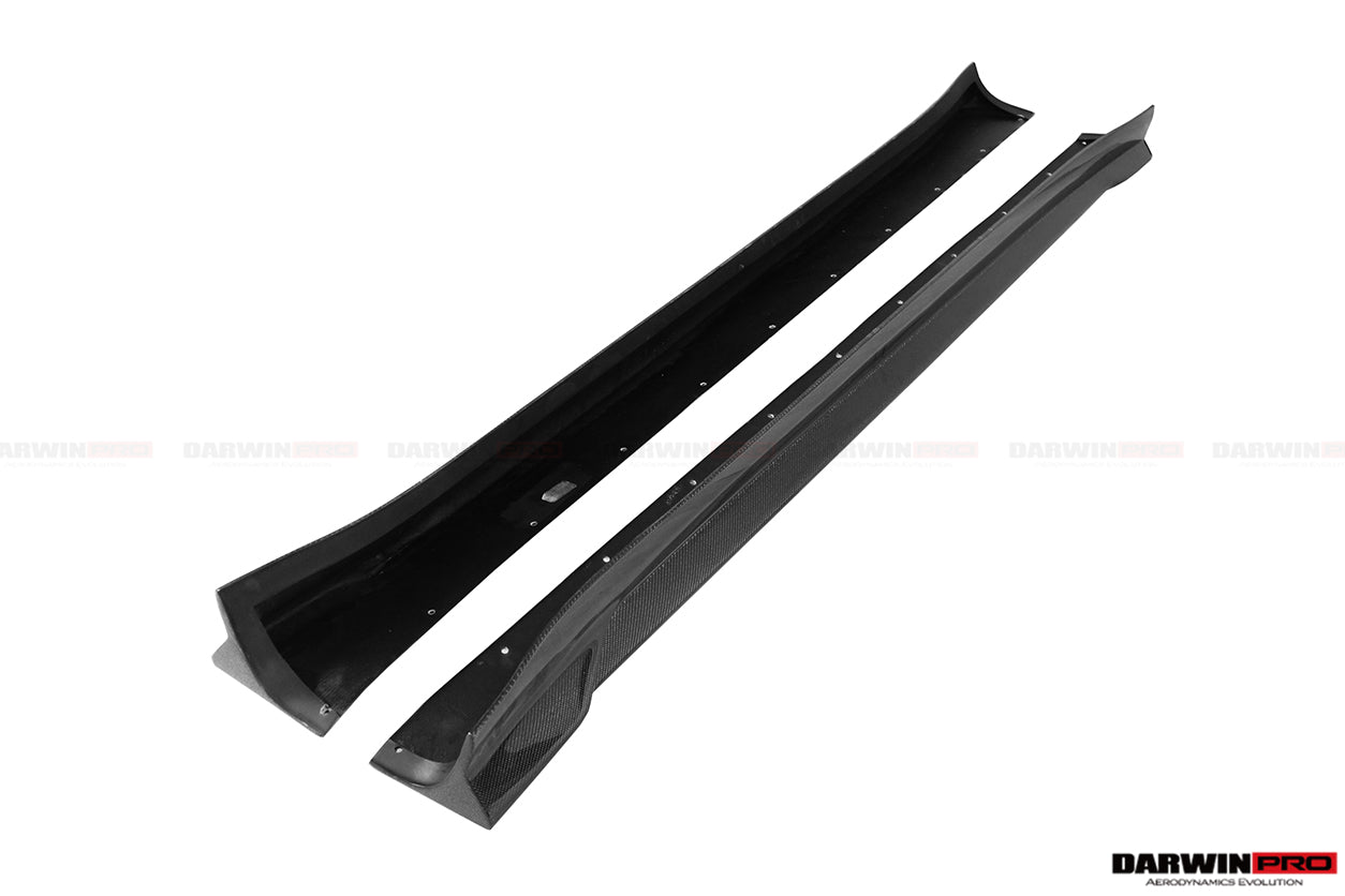 DARWINPRO - TESLA MODEL Y 2020+ IMP PERFORMANCE CARBON FIBER SIDE SKIRTS - Aero Carbon UK