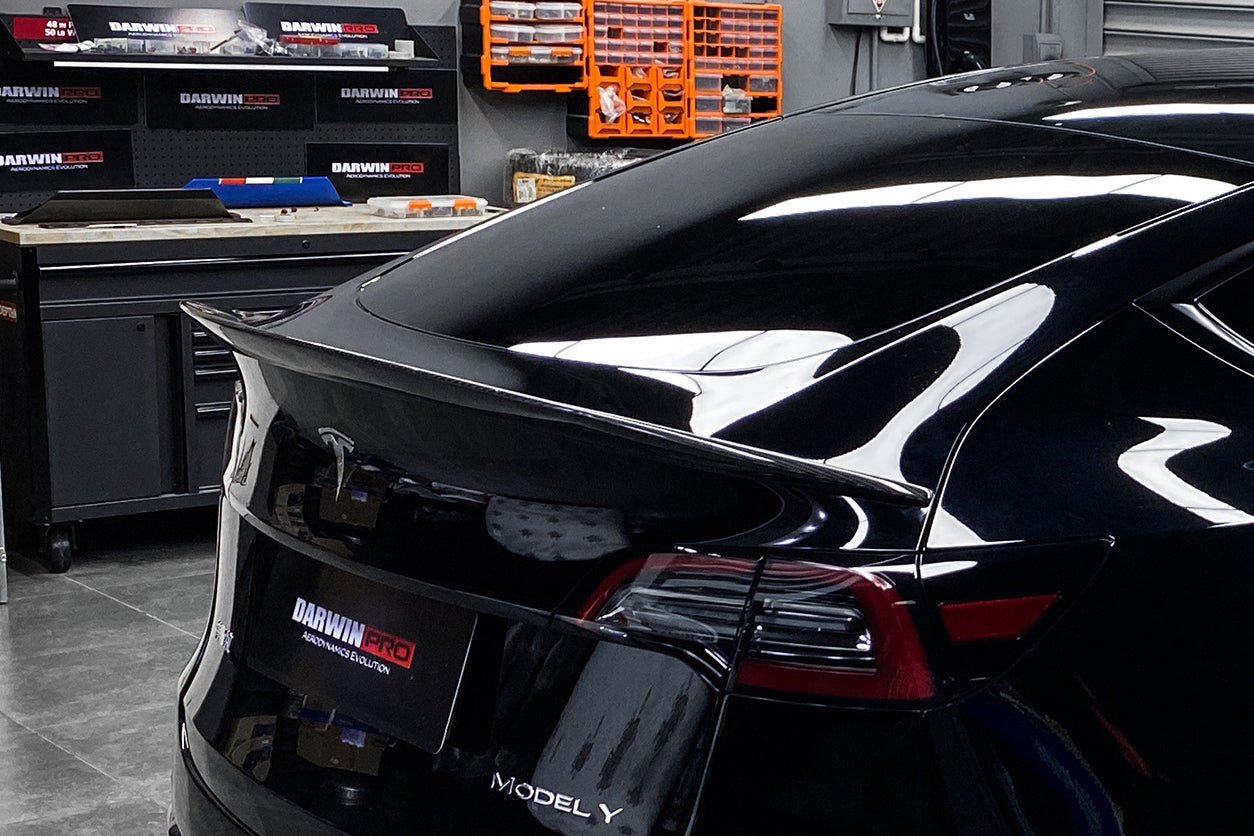 DARWINPRO - TESLA MODEL Y 2020+ IMP PERFORMANCE CARBON FIBER SPOILER - Aero Carbon UK