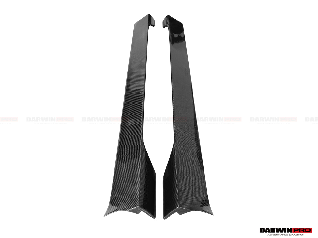 DARWINPRO - TESLA MODEL Y 2020+ IMPII CARBON FIBER SIDE SKIRTS - Aero Carbon UK