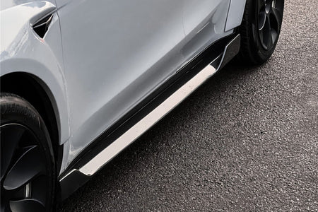 DARWINPRO - TESLA MODEL Y 2020+ IMPII CARBON FIBER SIDE SKIRTS - Aero Carbon UK