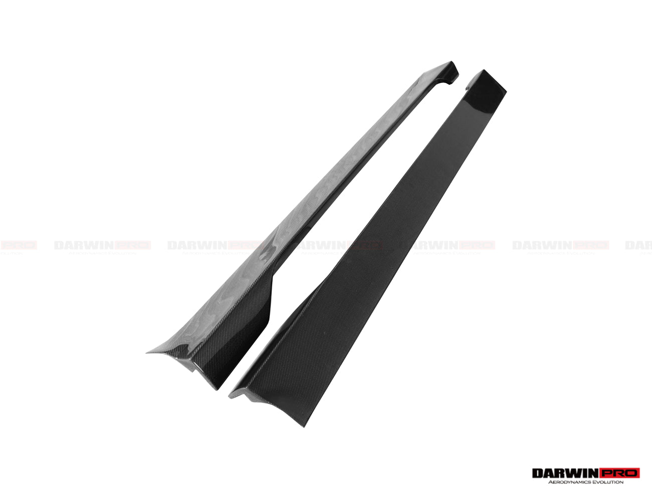 DARWINPRO - TESLA MODEL Y 2020+ IMPII CARBON FIBER SIDE SKIRTS - Aero Carbon UK