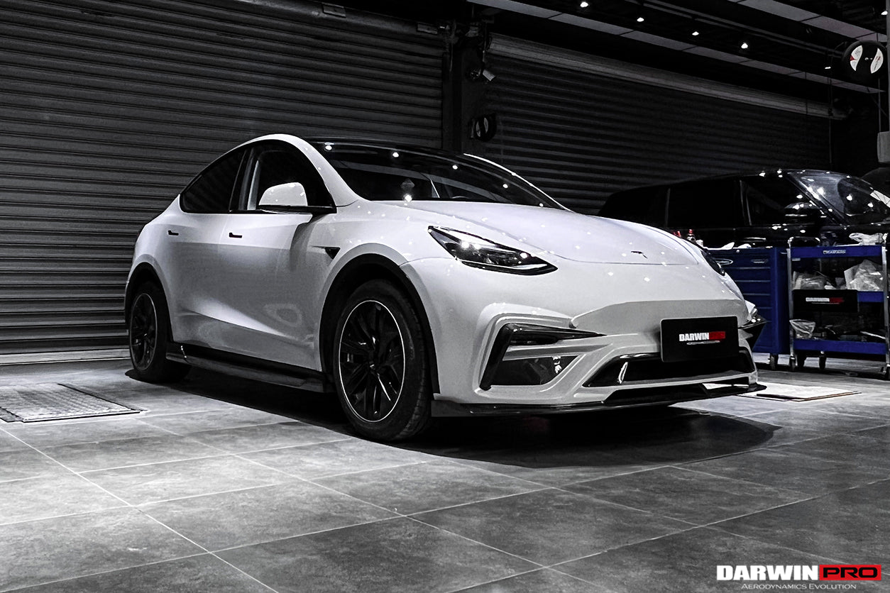 DARWINPRO - TESLA MODEL Y 2020+ IMPII CARBON FIBER SIDE SKIRTS - Aero Carbon UK