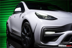 DARWINPRO - TESLA MODEL Y 2020+ IMPII CARBON FIBER WIDE BODY KIT - Aero Carbon UK