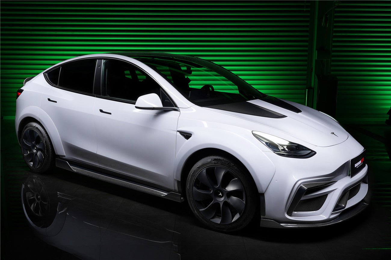 DARWINPRO - TESLA MODEL Y 2020+ IMPII CARBON FIBER WIDE BODY KIT - Aero Carbon UK