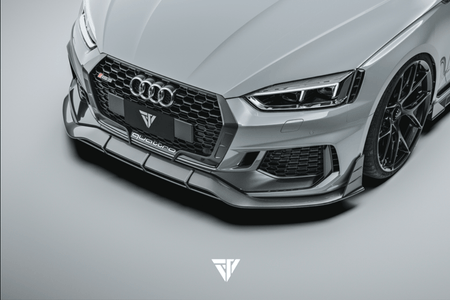 FUTURE DESIGN - AUDI RS5 B9 CARBON FIBER FRONT LIP - Aero Carbon UK