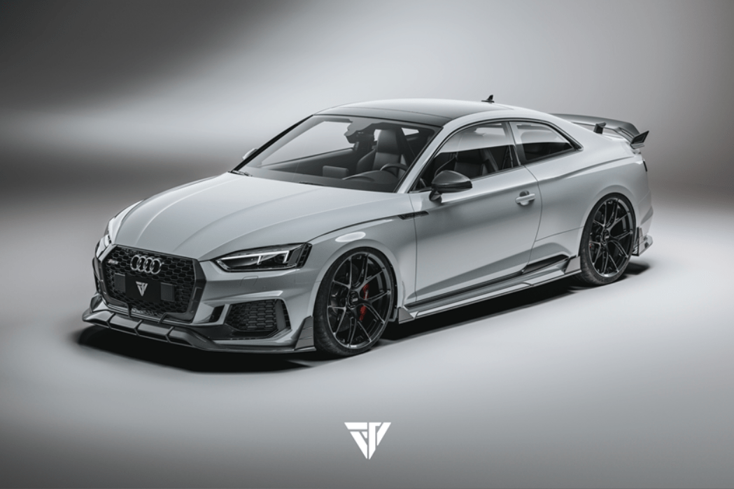 FUTURE DESIGN - AUDI RS5 B9 CARBON FIBER FRONT LIP - Aero Carbon UK