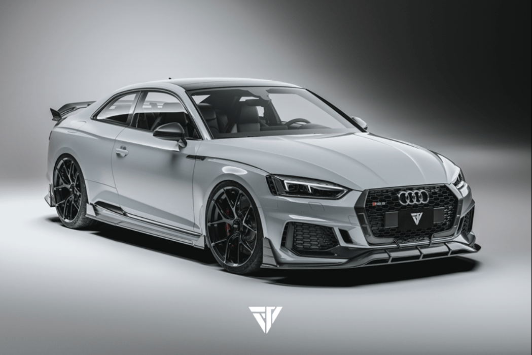 FUTURE DESIGN - AUDI RS5 B9 CARBON FIBER FRONT LIP - Aero Carbon UK