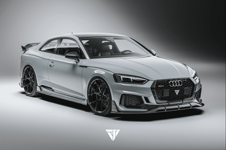 FUTURE DESIGN - AUDI RS5 B9 CARBON FIBER FRONT LIP - Aero Carbon UK