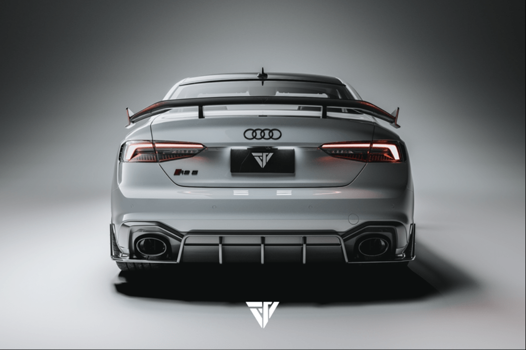FUTURE DESIGN - AUDI RS5 B9 CARBON FIBER REAR DIFFUSER - Aero Carbon UK