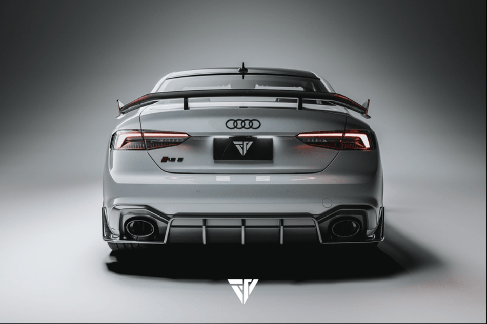 FUTURE DESIGN - AUDI RS5 B9 CARBON FIBER REAR DIFFUSER - Aero Carbon UK