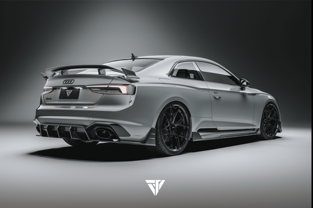 FUTURE DESIGN - AUDI RS5 B9 DRY CARBON FIBER REAR DIFFUSER - Aero Carbon UK