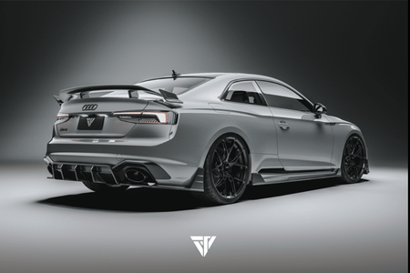 FUTURE DESIGN - AUDI RS5 B9 DRY CARBON FIBER REAR DIFFUSER - Aero Carbon UK