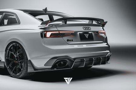 FUTURE DESIGN - AUDI RS5 B9 DRY CARBON FIBER REAR DIFFUSER - Aero Carbon UK