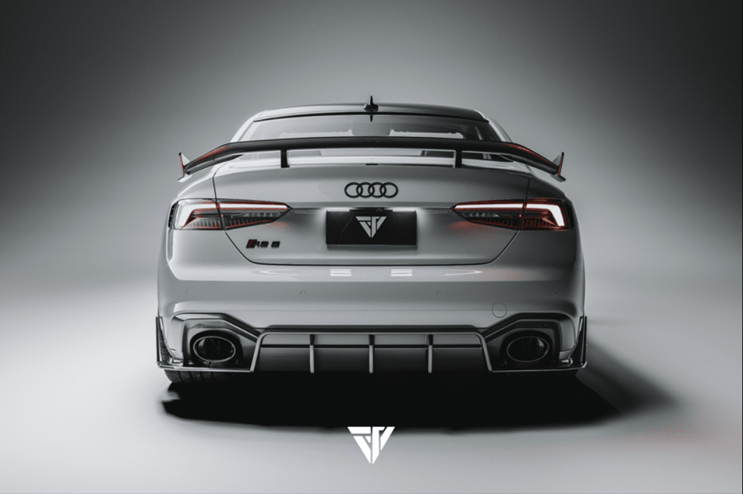 FUTURE DESIGN - AUDI RS5 B9 DRY CARBON FIBER REAR DIFFUSER - Aero Carbon UK