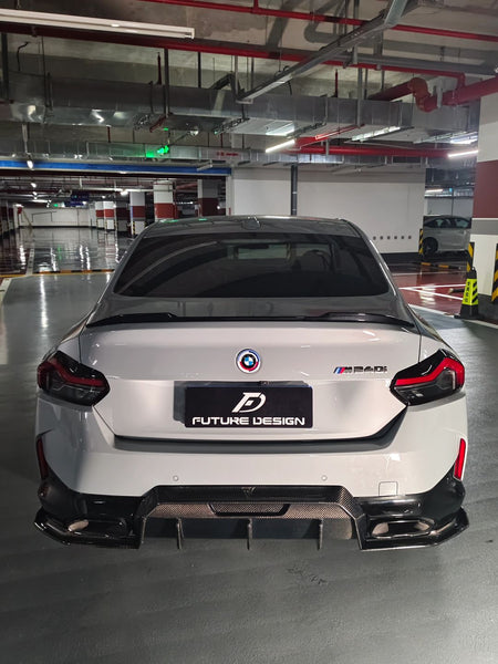 FUTURE DESIGN - BMW 2 SERIES G42 DRY CARBON REAR DIFFUSER - Aero Carbon UK