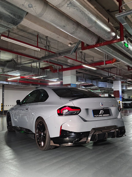 FUTURE DESIGN - BMW 2 SERIES G42 DRY CARBON REAR DIFFUSER - Aero Carbon UK