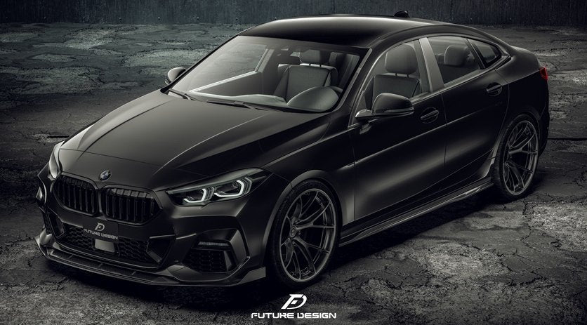 FUTURE DESIGN - BMW 2 SERIES GRAN COUPE F44 CARBON FIBRE FRONT LIP SPLITTER - Aero Carbon UK