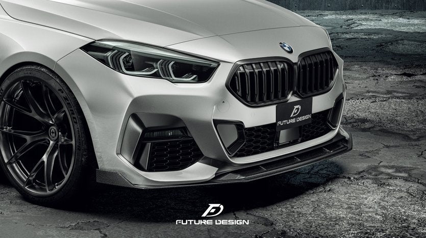 FUTURE DESIGN - BMW 2 SERIES GRAN COUPE F44 CARBON FIBRE FRONT LIP SPLITTER - Aero Carbon UK