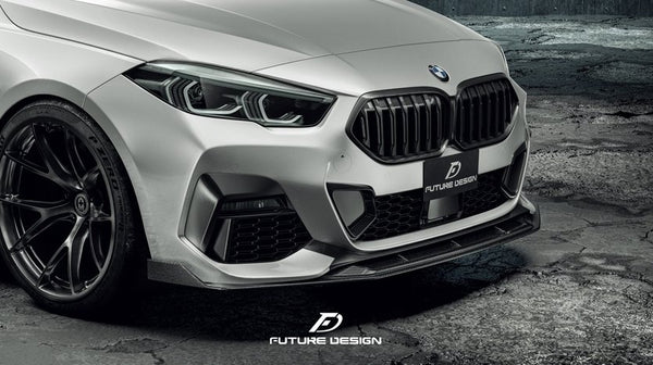 FUTURE DESIGN - BMW 2 SERIES GRAN COUPE F44 CARBON FIBRE FRONT LIP SPLITTER
