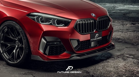 FUTURE DESIGN - BMW 2 SERIES GRAN COUPE F44 CARBON FIBRE FRONT LIP SPLITTER - Aero Carbon UK