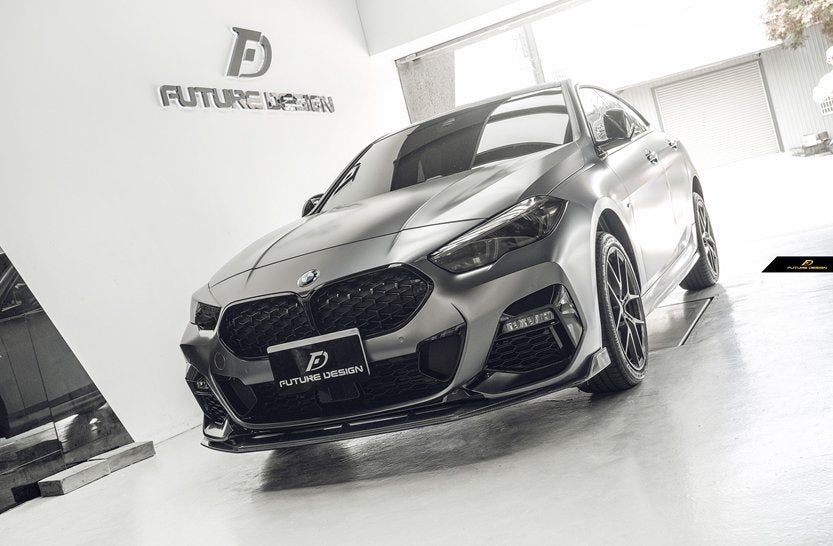 FUTURE DESIGN - BMW 2 SERIES GRAN COUPE F44 CARBON FIBRE FRONT LIP SPLITTER - Aero Carbon UK