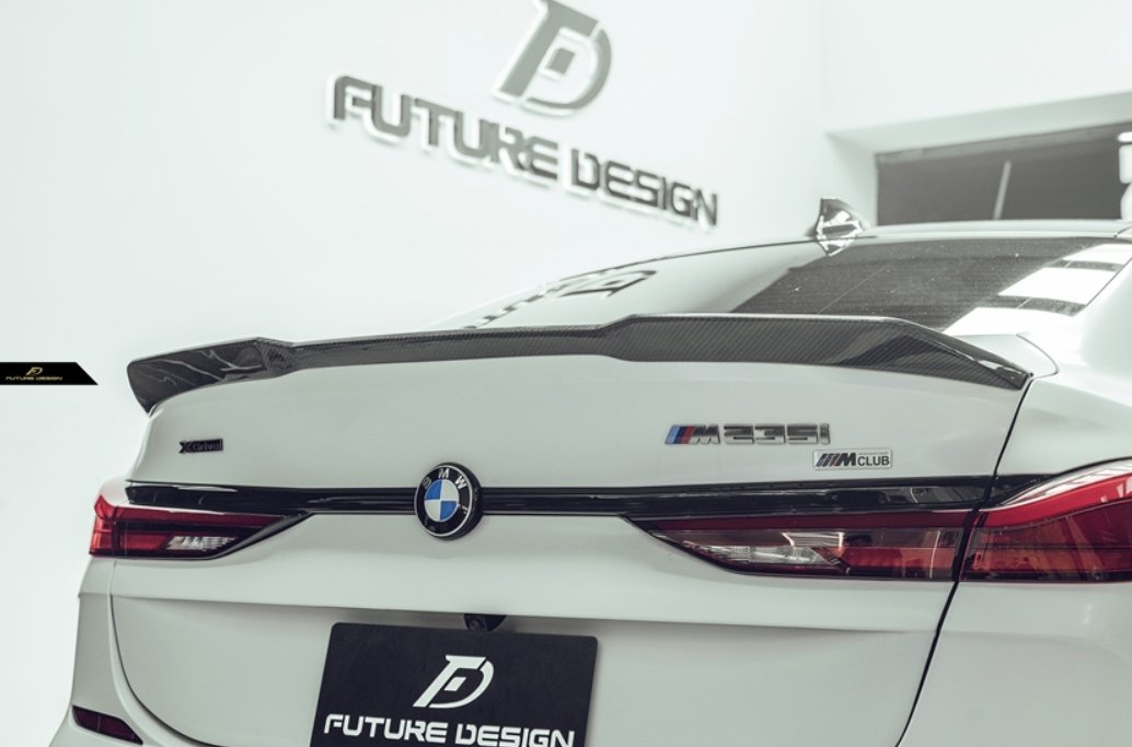 FUTURE DESIGN - BMW 2 SERIES GRAN COUPE F44 CARBON FIBRE REAR SPOILER V2 - Aero Carbon UK