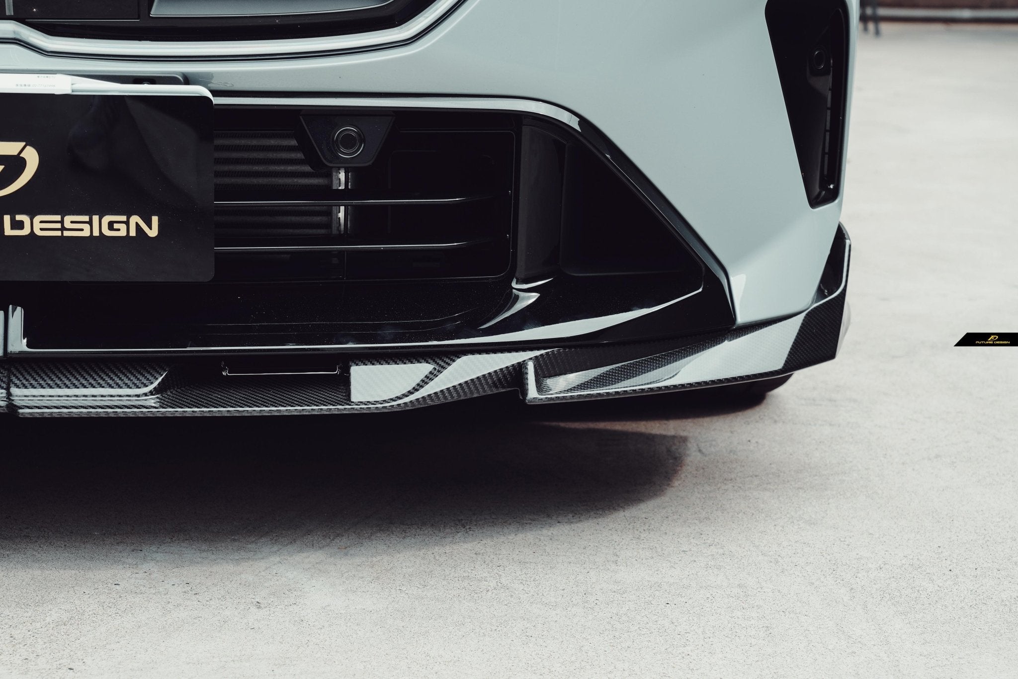 FUTURE DESIGN - BMW 2 SERIES GRAN COUPE F74 DRY CARBON FIBER FRONT LIP - Aero Carbon UK