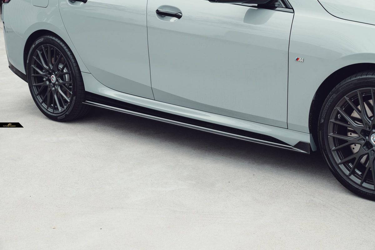 FUTURE DESIGN - BMW 2 SERIES GRAN COUPE F74 DRY CARBON FIBER SIDE SKIRTS - Aero Carbon UK