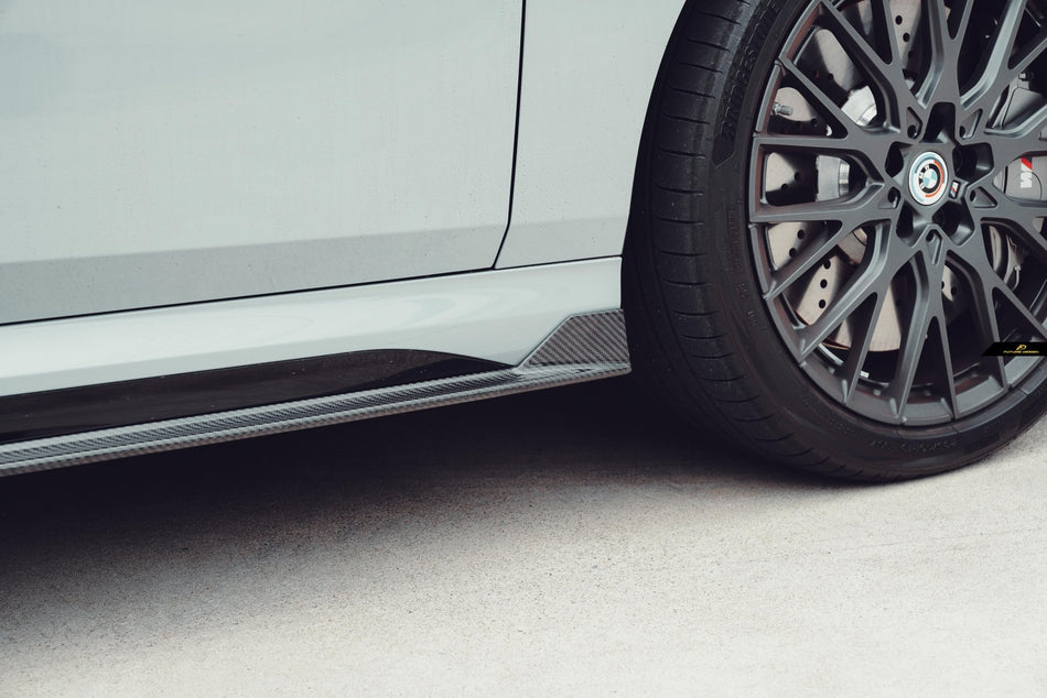 FUTURE DESIGN - BMW 2 SERIES GRAN COUPE F74 DRY CARBON FIBER SIDE SKIRTS - Aero Carbon UK