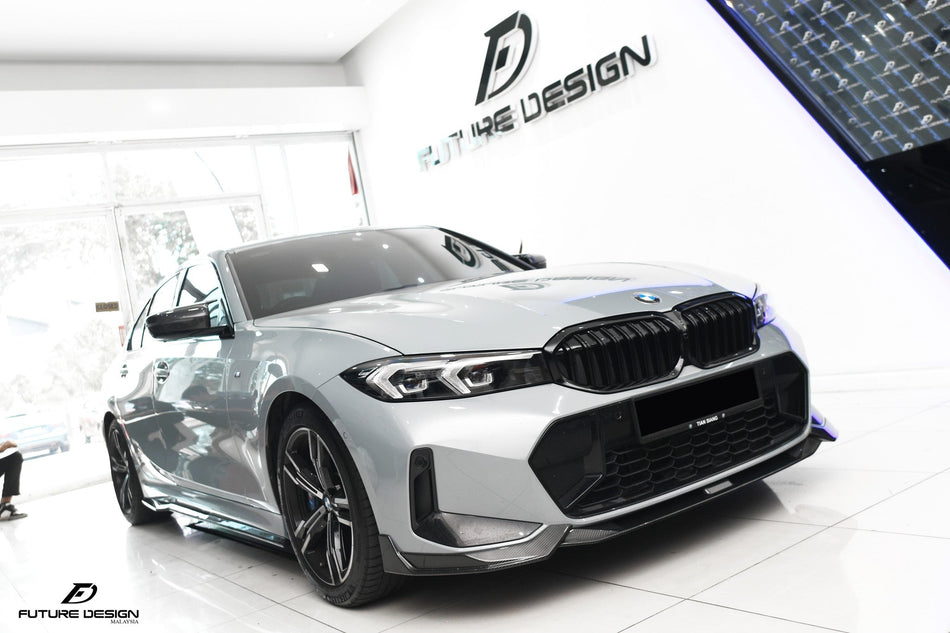 FUTURE DESIGN - BMW 3 SERIES G20 DRY CARBON FIBER SIDE SKIRTS - Aero Carbon UK
