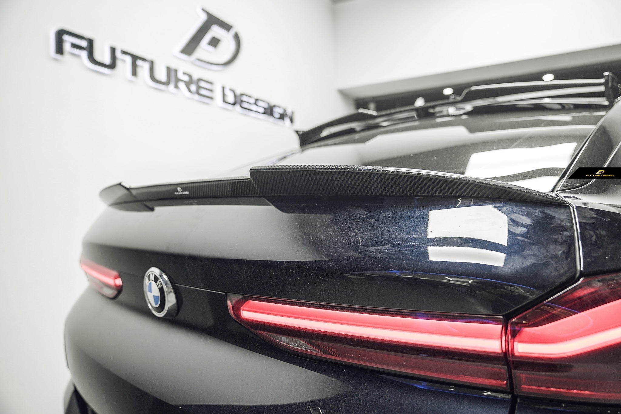 FUTURE DESIGN - BMW G06 X6 CARBON FIBRE BOOT SPOILER - Aero Carbon UK