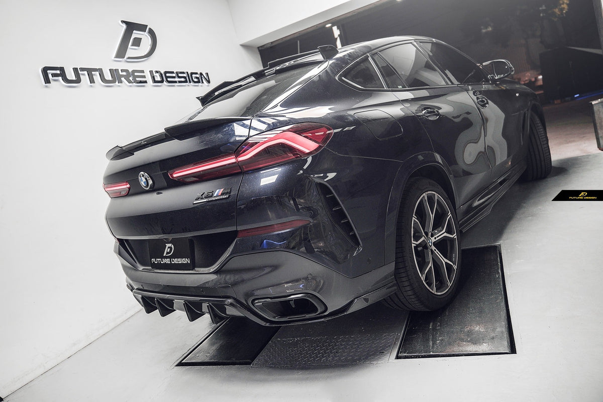 FUTURE DESIGN - BMW G06 X6 CARBON FIBRE REAR DIFFUSER - Aero Carbon UK