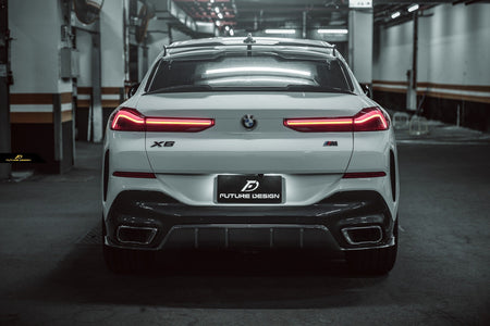 FUTURE DESIGN - BMW G06 X6 CARBON FIBRE ROOF SPOILER - Aero Carbon UK