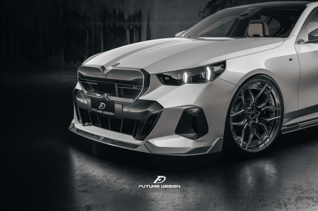 FUTURE DESIGN - BMW I5 G60 DRY CARBON FRONT LIP - Aero Carbon UK
