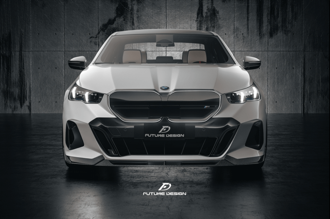 FUTURE DESIGN - BMW I5 G60 DRY CARBON FRONT LIP - Aero Carbon UK