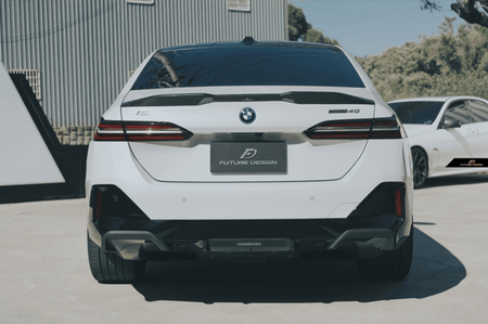 FUTURE DESIGN - BMW I5 G60 DRY CARBON REAR SPOILER - Aero Carbon UK