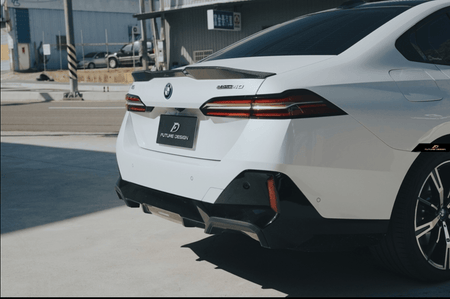 FUTURE DESIGN - BMW I5 G60 DRY CARBON REAR SPOILER - Aero Carbon UK