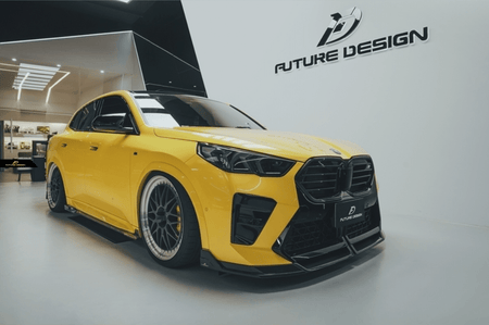 FUTURE DESIGN - BMW IX2 / X2 U10 DRY CARBON FRONT LIP V1 - Aero Carbon UK