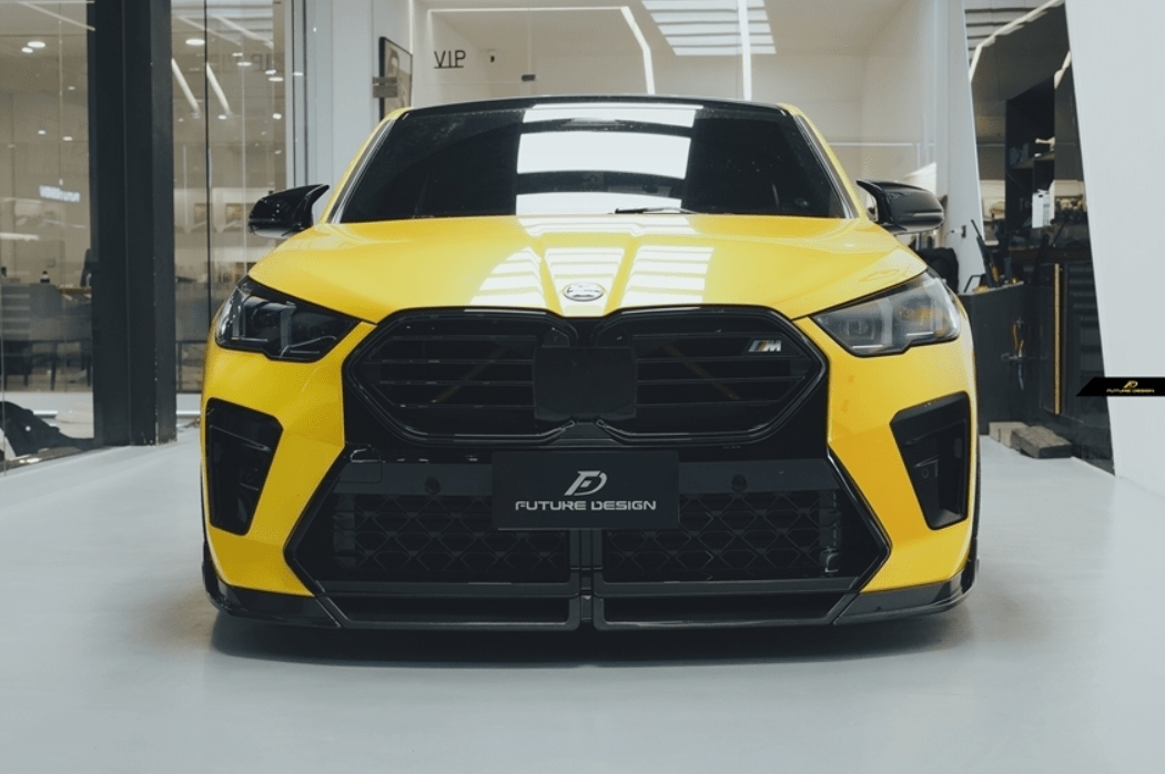 FUTURE DESIGN - BMW IX2 / X2 U10 DRY CARBON FRONT LIP V1 - Aero Carbon UK