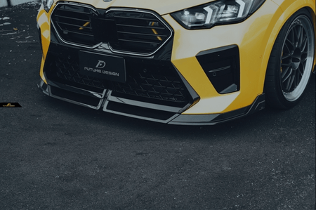 FUTURE DESIGN - BMW IX2 / X2 U10 DRY CARBON FRONT LIP V1 - Aero Carbon UK
