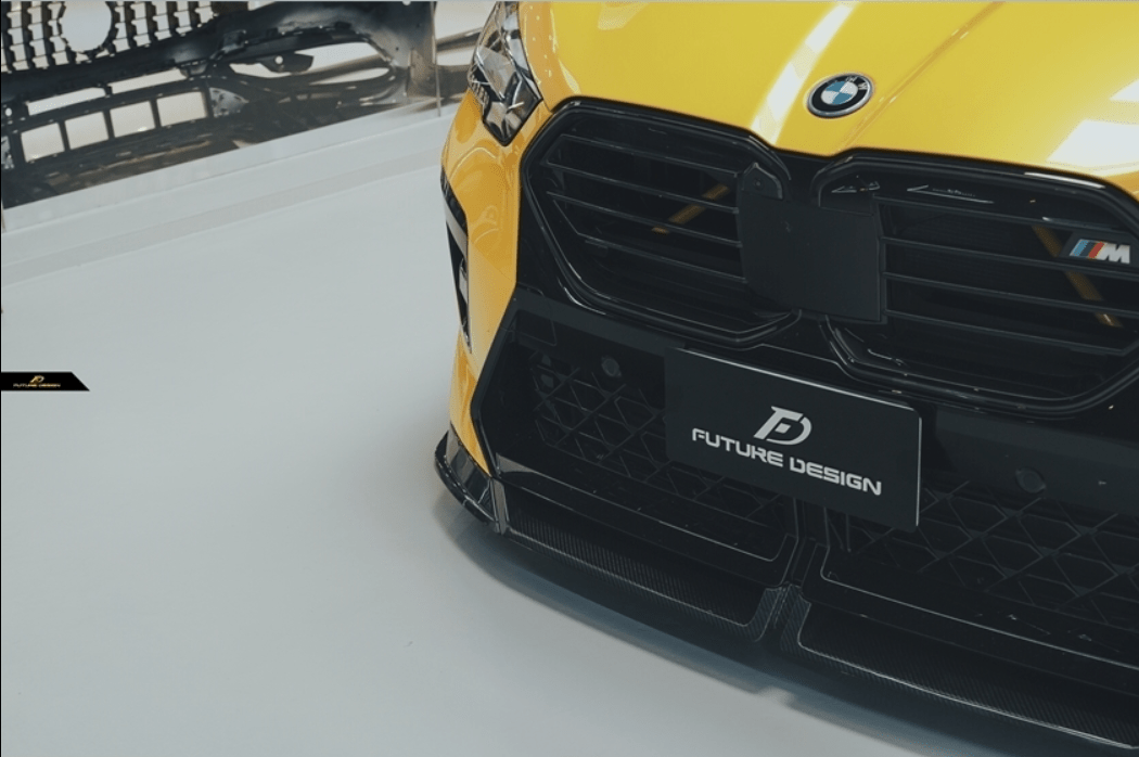 FUTURE DESIGN - BMW IX2 / X2 U10 DRY CARBON FRONT LIP V1 - Aero Carbon UK