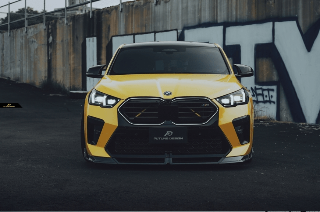 FUTURE DESIGN - BMW IX2 / X2 U10 DRY CARBON FRONT LIP V1 - Aero Carbon UK