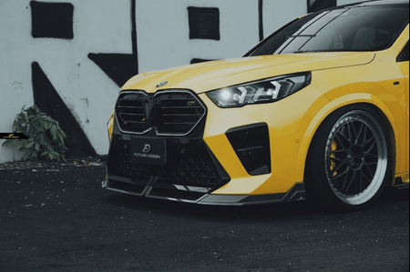 FUTURE DESIGN - BMW IX2 / X2 U10 DRY CARBON FRONT LIP V1 - Aero Carbon UK
